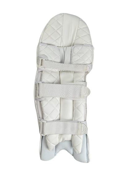 UNBRANDED PRO BATTING PADS (White)