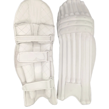 UNBRANDED PRO BATTING PADS (White)