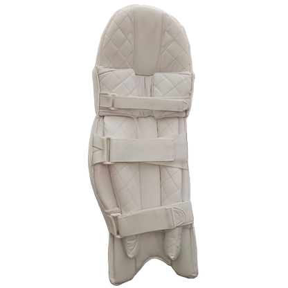 UNBRANDED PRO BATTING PADS (White)